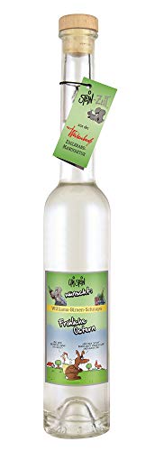Stein-Zeit - Uli Stein wünscht: "Fröhliche Ostern" - 200ml Williams-Birnen-Schnaps 36% vol. von Stein-Zeit