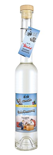 Stein-Zeit - Uli Stein wünscht: "Gute Besserung" - 200ml Williams-Birnen-Schnaps 36% vol. von Stein-Zeit