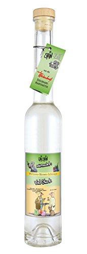 Stein-Zeit - Uli Stein wünscht: "Viel Glück" - 200ml Williams-Birnen-Schnaps 36% vol. von Stein-Zeit
