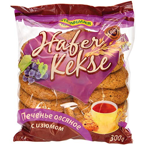 Haferkekse mit Rosinen (5%) (300g) von Steinhauer