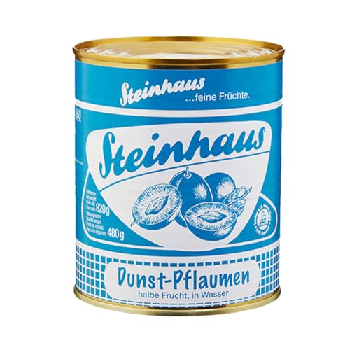 Steinhaus Dunst Pflaumen feine Früchte Pflaumen im Wasser 850ml Steinhaus Dunst Pflaumen feine Früchte Pflaumen im Wasser 850ml von Steinhaus