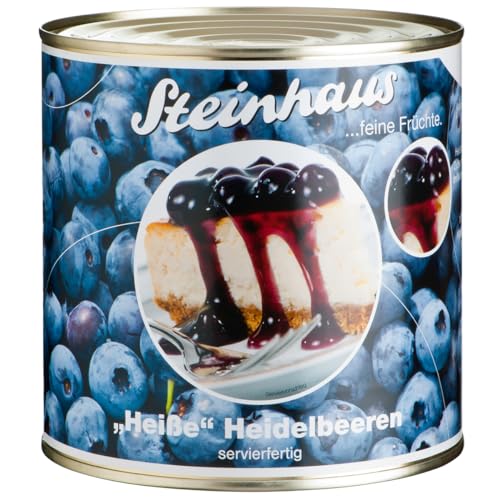 Steinhaus Heiße Heidelbeeren servierfertig in der Dose 2650ml Steinhaus Heiße Heidelbeeren servierfertig in der Dose 2650ml von Steinhaus