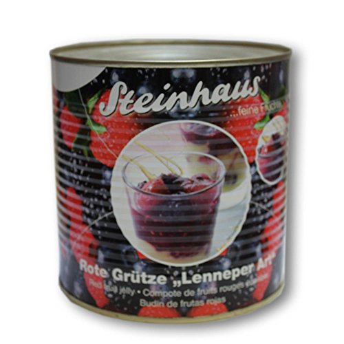 Steinhaus Rote Grütze Lenneper Art feine Früchte in der Dose 2650ml Steinhaus Rote Grütze Lenneper Art feine Früchte in der Dose 2650ml von Steinhaus