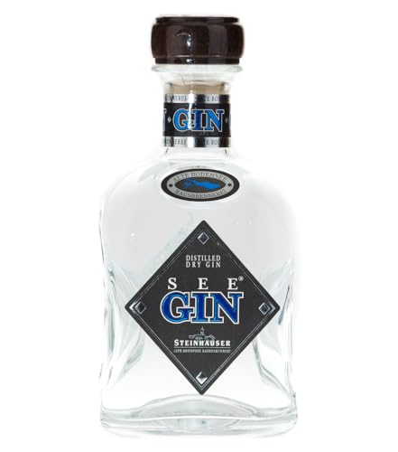 SeeGin Steinhauser Distilled Dry Gin mit Geschenkverpackung (1 x 0.7 l) von SeeGin