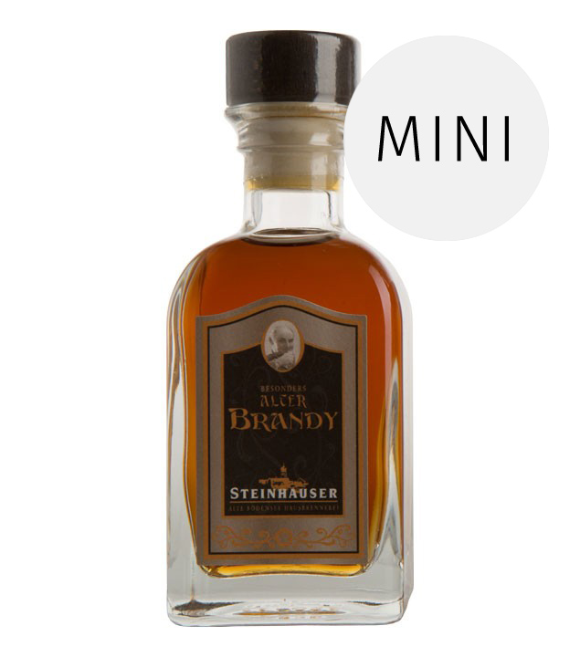 Steinhauser Alter Bodensee-Brandy 10cl (40% vol., 0,1 Liter) von Steinhauser