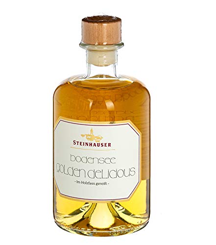 Steinhauser Bodensee Golden Delicious – im Holzfass gereift / 40% vol. / 0,5 Liter-Flasche von Steinhauser