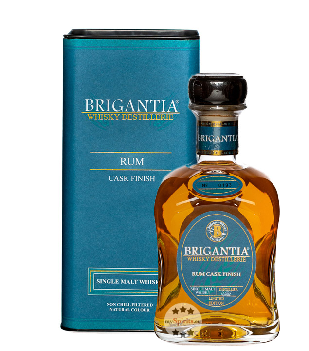 Steinhauser Brigantia Rum Cask Finish Whisky (46 % Vol., 0,7 Liter) von Steinhauser
