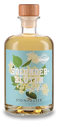 Steinhauser Holunderblüten Likör 500ml | Sommerklassiker | fein & lieblich im Geschmack von Steinhauser