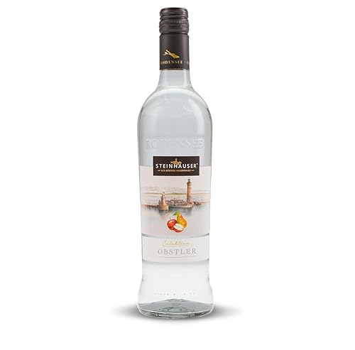 Steinhauser Obstler Bodensee Selektion Lindauer, 38% vol, 700ml | 100% echter Obstbrand | ein mildes Obstwasser gewonnen aus sonnengereiftem Bodensee Obst von Steinhauser