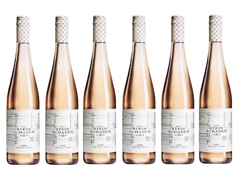 6x 0,75l - 2023er - Steinschaden - Zweigelt Rosé - Classic - Niederösterreich - Österreich - Rosé-Wein trocken 6x 0,75l - 2023er - Steinschaden - Zweigelt Rosé - Classic - Niederösterreich - Österreich - Rosé-Wein trocken von Steinschaden