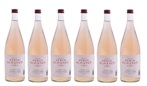 6x 1,0l - 2020er - Steinschaden - Blauer Zweigelt Rosé - LITER - Niederösterreich - Österreich - Rosé-Wein trocken von Steinschaden