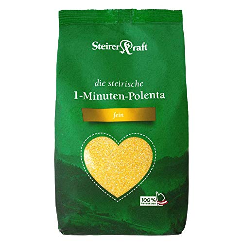 Steirerkraft - Die Steirische 1-Minuten Polenta - Goldgelb (Fein) (600 g) von Steirerkraft