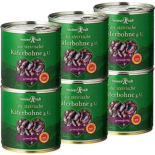 Steirische Käferbohnen g.U. genussfertig (6 x 425 ml) von Steirerkraft