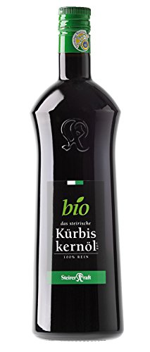 Steirisches Kürbiskernöl g.g.A. BIO (1000 ml) von Steirerkraft