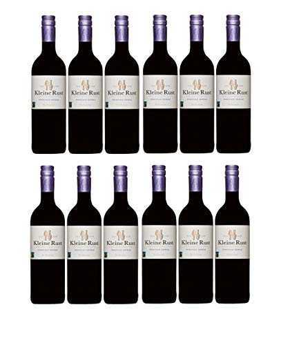 Kleine Rust Pinotage Shiraz Stellenbosch Rotwein südafrikanischer Wein trocken Südafrika (12 Flaschen) von Stellenbosch