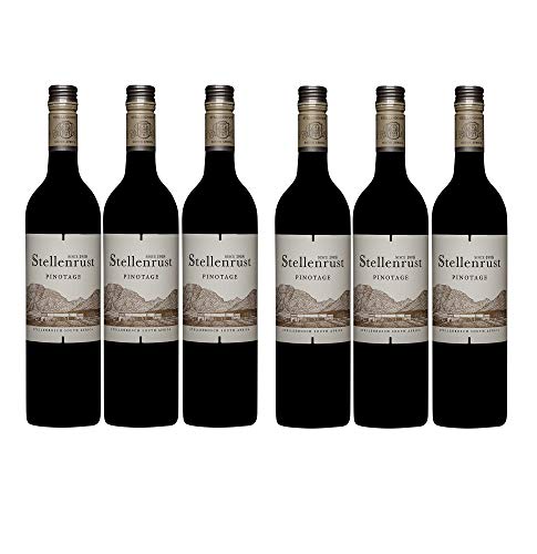 Stellenrust Pinotage Stellenbosch Rotwein südafrikanischer Wein trocken (6 Flaschen) von Stellenrust