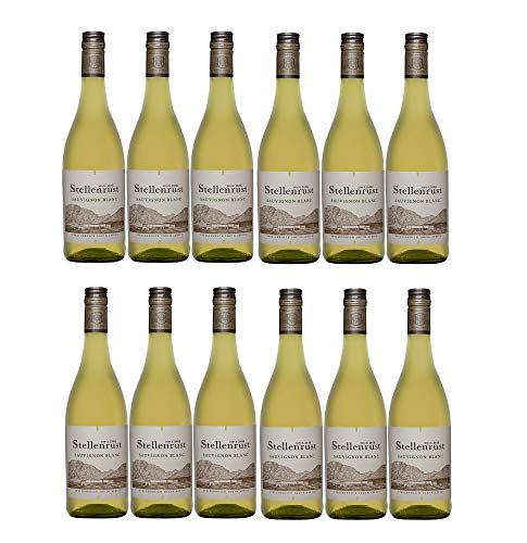 Stellenrust Sauvignon Blanc Stellenbosch Weißwein südafrikanischer Wein trocken (12 Flaschen) von Stellenrust