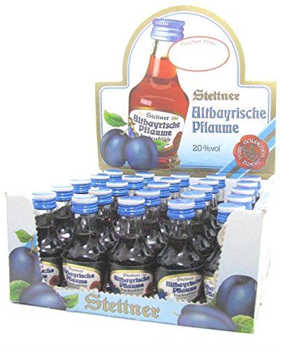 Stettner Altbayrische Pflaume Fruchtsaftlikör 25x0,02l Miniaturen Stettner Altbayrische Pflaume Fruchtsaftlikör 25x0,02l Miniaturen von Stettner