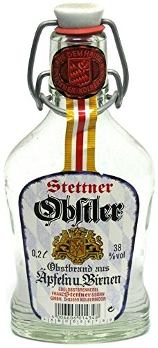 Stettner Obstler in der Bügelflasche 0,2l Stettner Obstler in der Bügelflasche 0,2l von Stettner
