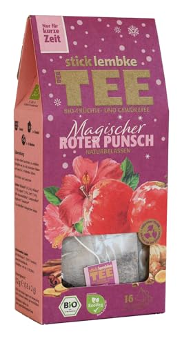 Stick & Lembke Bio Früchte und Gewürztee Roter Punsch 16 x 2 g Stick & Lembke Bio Früchte und Gewürztee Roter Punsch 16 x 2 g von Stick & Lembke