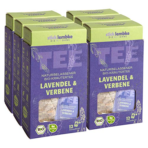 stick & lembke Bio Lavendel & Verbene | 12 x 2,5 g Bio, 6er Pack stick & lembke Bio Lavendel & Verbene | 12 x 2,5 g Bio, 6er Pack von Stick & Lembke