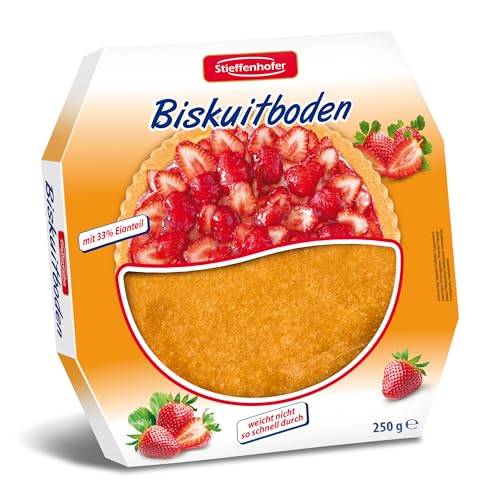Stieffenhofer Biskuit Tortenboden, weicht nicht so schnell auf, 250g Stieffenhofer Biskuit Tortenboden, weicht nicht so schnell auf, 250g von Stieffenhofer