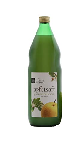 Stift Klosterneuburg Apfelsaft Golden Delicious, naturtrüb, Einweg, Glasflasche - 1L von Stift Klosterneuburg