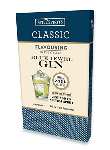 Still Spirits Classic Blue Jewel Gin Premium Essence Geschmacksrichtungen, 2,25 l Still Spirits Classic Blue Jewel Gin Premium Essence Geschmacksrichtungen, 2,25 l von Still Spirits