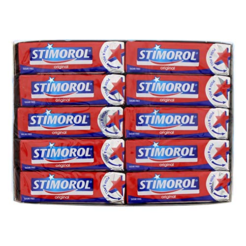Stimorol Kaugummi original rot - 30 Packungen x 14 Gramm von Stimorol