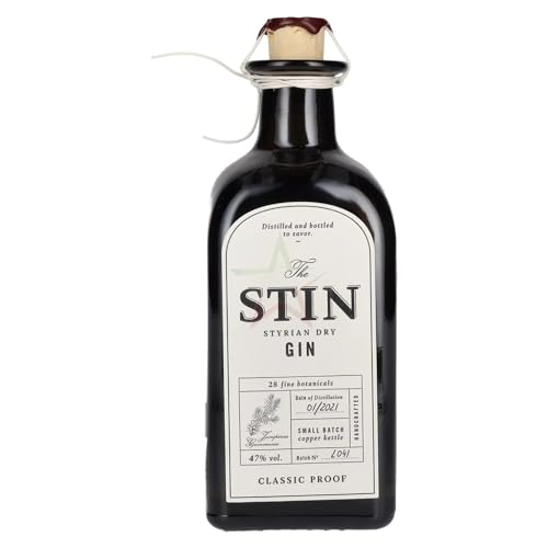 The STIN Styrian dry Gin 47,00% 0,50 lt. von Stin