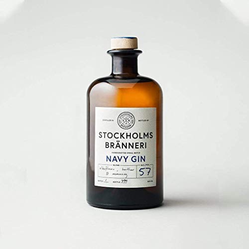 Stockholms Bränneri Navy Strength Gin 57% Vol. Alc. 500ml Stockholms Bränneri Navy Strength Gin 57% Vol. Alc. 500ml von Stockholms Bränneri