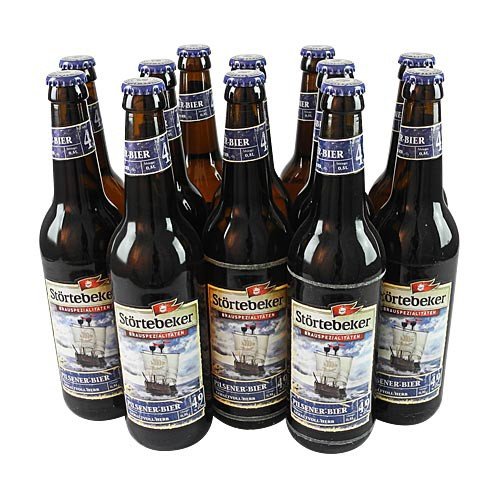 Störtebeker Pilsener - norddeutsch herb (12 Flaschen à 0,5 l / 4,9% vol.) von Störtebecker Braumanufaktur