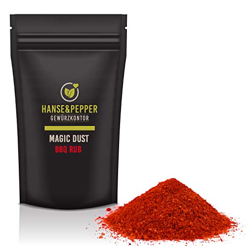 150g Magic Dust Rub Gewürzmischung zum Grillen geprüfte Qualität Vegan - Pro Serie von Hanse&Pepper Gewürzkontor