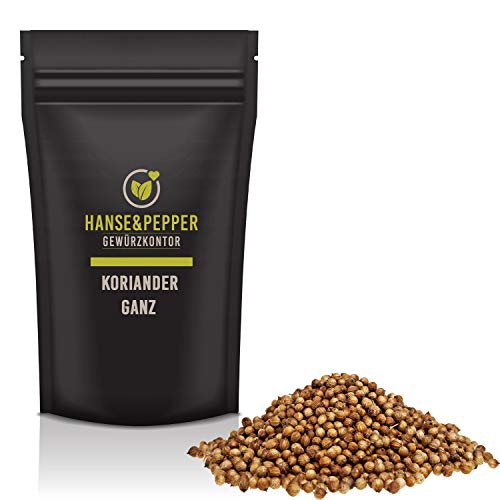 250g Koriander Samen herzhaft würzig intensiv beste Qualität - Premium Serie von Hanse&Pepper Gewürzkontor