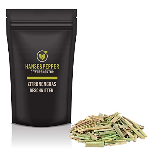 250g Zitronengras geschnitten Lemongras natürlich vom Hanse&Pepper Gewürzkontor - Gourmet Serie von Hanse&Pepper Gewürzkontor