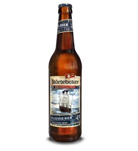 10 Flaschen Störtebeker Pilsener Bier a 0,5L Brauspezialitäten 4.9% Vol.inc. 0.80€ MEHRWEG Pfand von Störtebeker