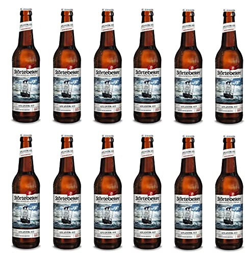 Störtebeker Atlantik Ale Alkoholfrei Bier 12 x 0,5 Liter inkl. 0,96€ MEHRWEG Pfand von Störtebeker