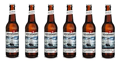 Störtebeker Atlantik Ale Alkoholfrei Bier 6 x 0,5 Liter inkl. 0,48€ MEHRWEG Pfand von Störtebeker