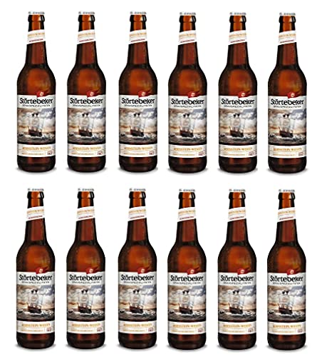 Störtebeker Bernstein Weizen Alkoholfrei Bier 12 x 0,5 Liter inkl. 0,96€ MEHRWEG Pfand von Störtebeker