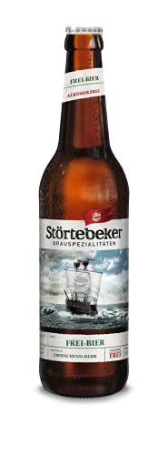 Störtebeker Frei-Bier Alkoholfrei Bier 0,5 Liter inkl. 0,08€ MEHRWEG Pfand von Störtebeker