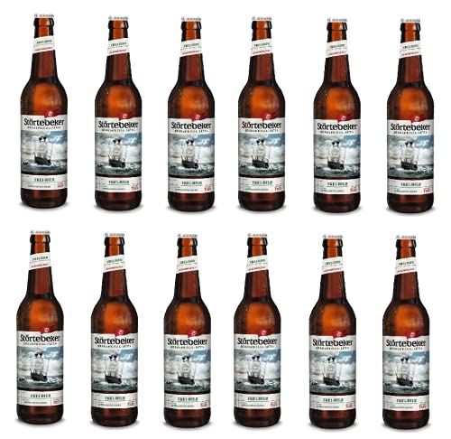 Störtebeker Frei-Bier Alkoholfrei Bier 12 x 0,5 Liter inkl. 0,96€ MEHRWEG Pfand von Störtebeker
