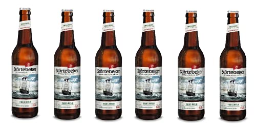 Störtebeker Frei-Bier Alkoholfrei Bier 6 x 0,5 Liter inkl. 0,48€ MEHRWEG Pfand von Störtebeker