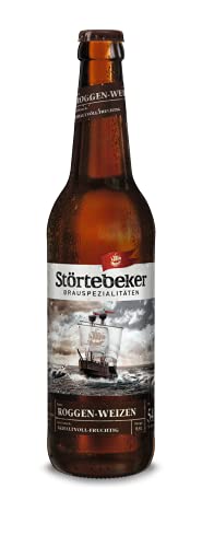Störtebeker Roggen-Weizen Bier 0,5 Liter inkl. 0,08€ MEHRWEG Pfand von Störtebeker