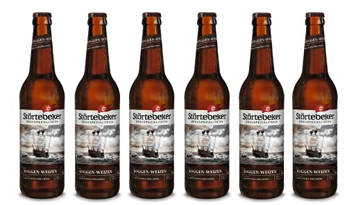Störtebeker Roggen-Weizen Bier 6 x 0,5 Liter inkl. 0,48€ MEHRWEG Pfand von Störtebeker