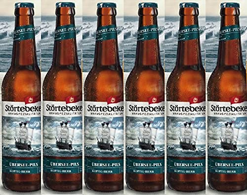 Störtebeker Übersee Pils Bier 6 x 0,5 Liter inkl. 0,48€ MEHRWEG Pfand von Störtebeker