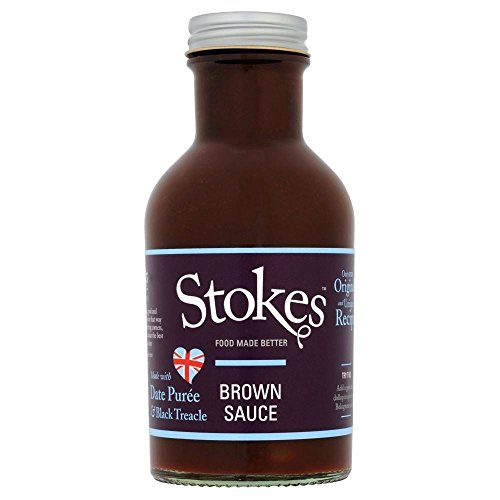 Stokes Echt Brown Sauce (320g) - Packung mit 2 von STOKES