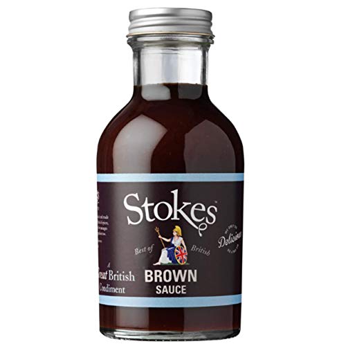 Stokes Echt Brown Sauce (320g) - Packung mit 6 von STOKES