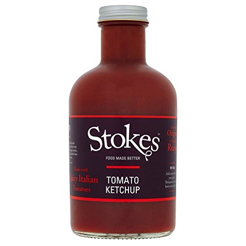 Stokes Echt Tomato Ketchup (580g) - Packung mit 2 von Stokes