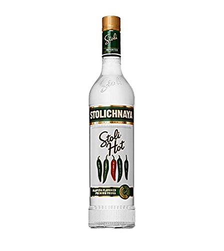 Stolichnaya Stoli Hot Jalapeno Flavored Premium Vodka 0,7l 700ml (37,5% Vol) -[Enthält Sulfite] von Stolichnaya