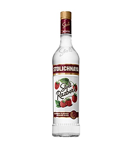 Stolichnaya Stoli Razberi Flavored Premium Vodka 0,7l 700ml (37,5% Vol) -[Enthält Sulfite] von Stolichnaya